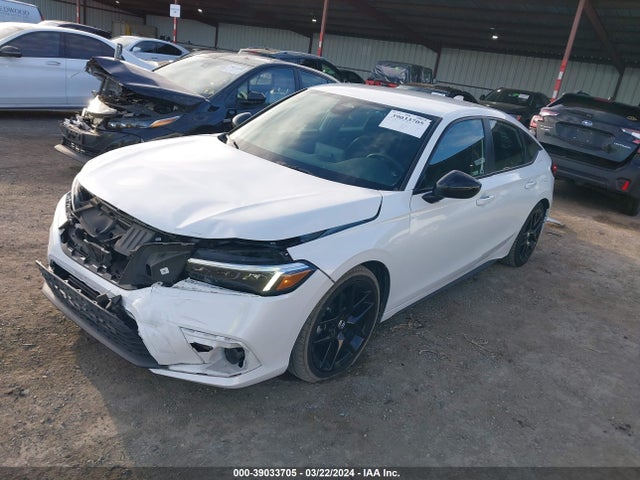Honda Civic Sport 2022 19XFL2H87NE010689 Image 2