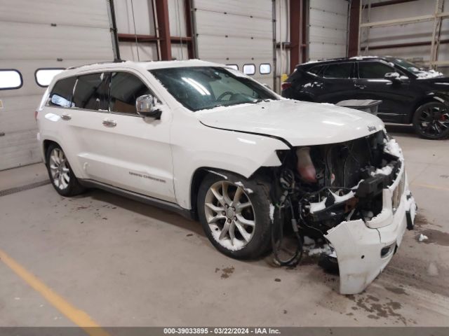 Auction sale of the 2014 Jeep Grand Cherokee Summit, vin: 1C4RJFJG4EC142067, lot number: 39033895