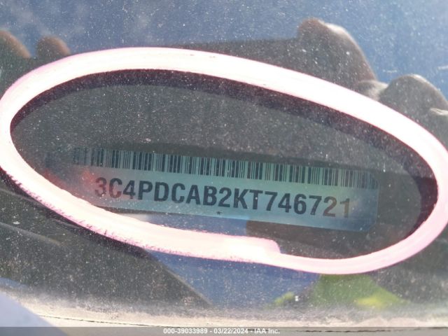 3C4PDCAB2KT746721 Dodge Journey Se Value Package