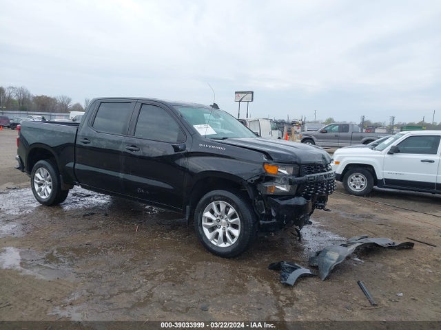 Chevrolet Silverado 1500 2wd  Short Bed Custom 2021 3GCPWBEK6MG256924 main image