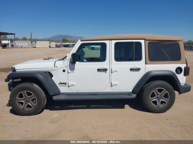 1C4HJXDG3LW144711 Jeep Wrangler Unlimited Black And Tan 4x4
