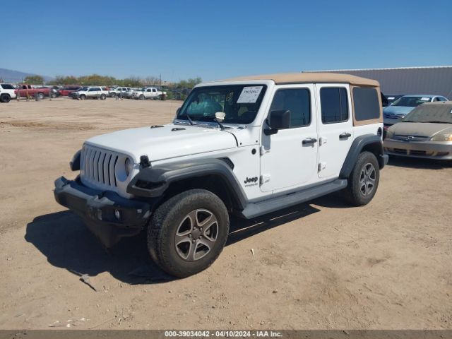 1C4HJXDG3LW144711 Jeep Wrangler Unlimited Black And Tan 4x4