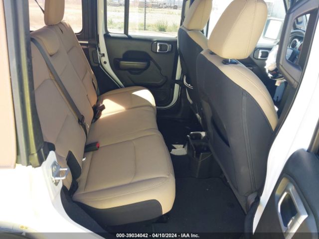 1C4HJXDG3LW144711 Jeep Wrangler Unlimited Black And Tan 4x4