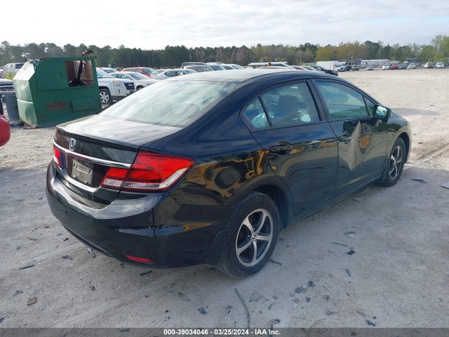 Honda CIVIC SE 2015 19XFB2F72FE045655 Image 4