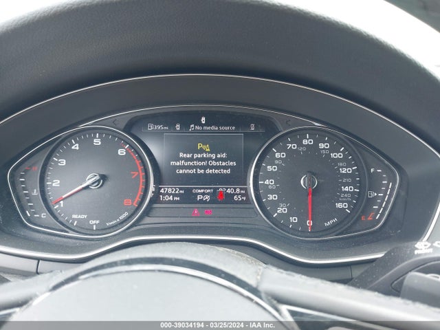 WAUDAAF44NN005031 Audi A4 Premium 45 Tfsi S Line Quattro S Tronic
