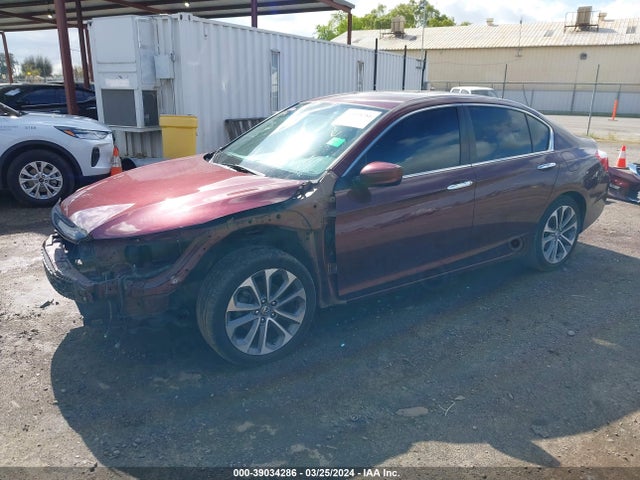 Honda Accord Sport 2014 1HGCR2F50EA211896 Image 2