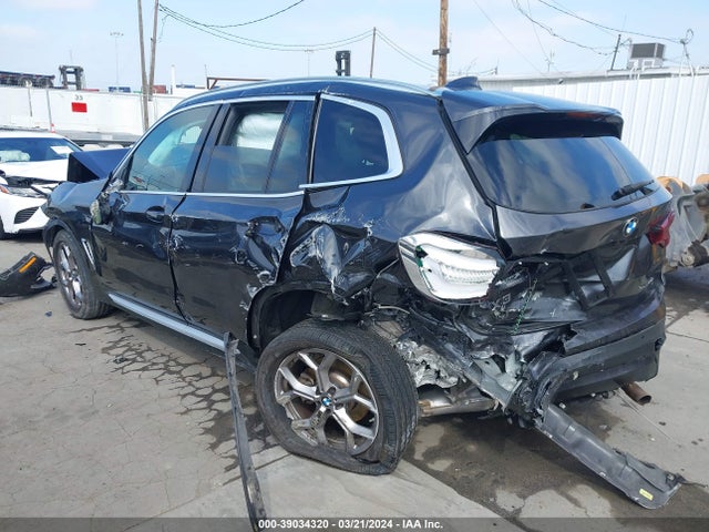 BMW X3 Sdrive30i 2021 5UXTY3C00M9H48978 Image 3