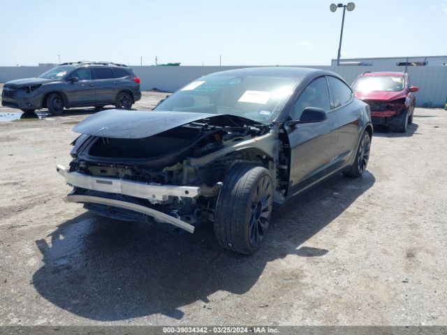 5YJ3E1EC3NF329940 Tesla Model 3 Performance Dual Motor All-wheel Drive
