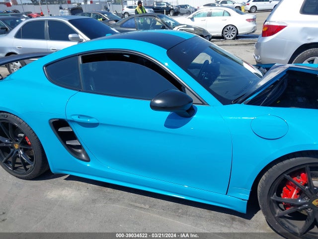 Porsche 718 Cayman S 2019 WP0AB2A87KS278142 Image 13