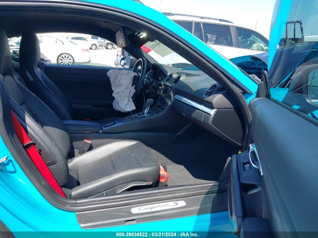 2019 PORSCHE 718 CAYMAN WP0AB2A87KS278142 Photo 4