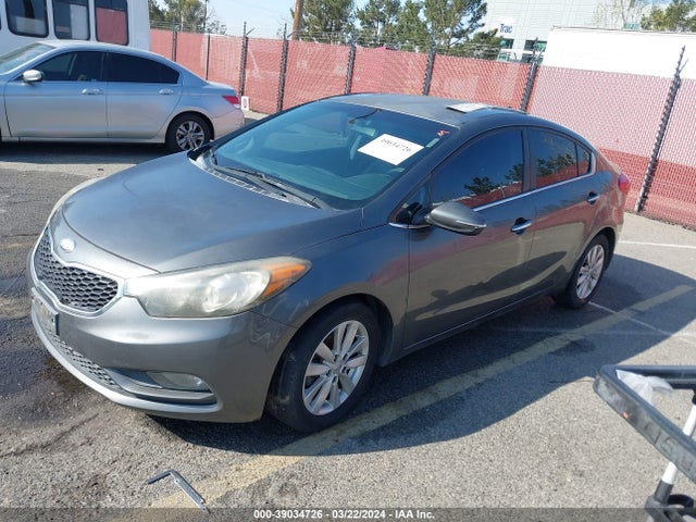 KIA FORTE EX 2014 KNAFX4A83E5050173 Image 2