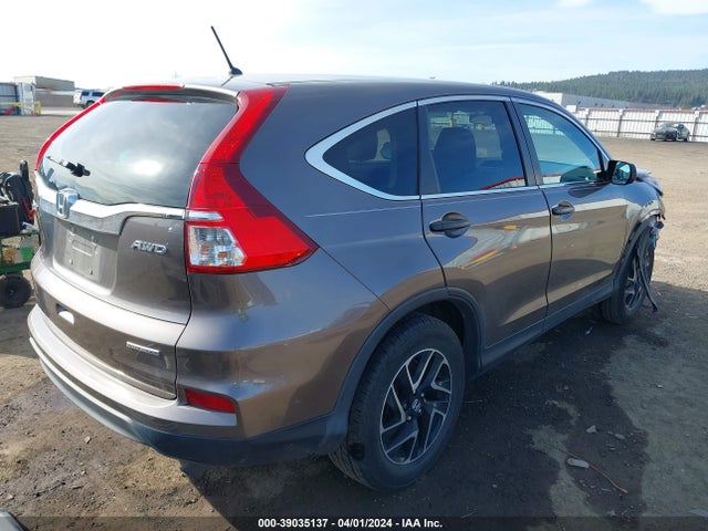 Honda CR-V SE 2016 2HKRM4H40GH630530 Image 4