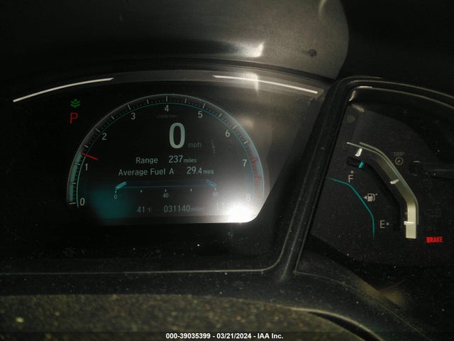 Honda Civic Lx 2020 2HGFC2F68LH595416 Image 15