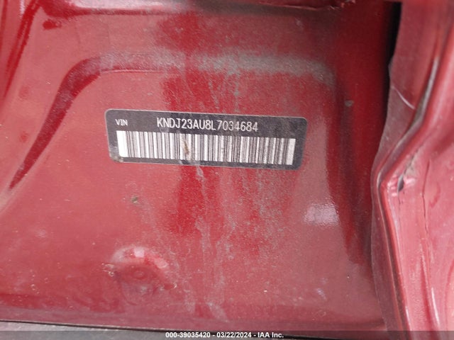 KIA SOUL LX 2020 KNDJ23AU8L7034684 Image 9