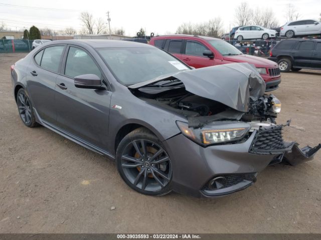 39035593 :رقم المزاد ، 19UUB3F66KA000558 vin ، 2019 Acura Tlx Tech   A-spec Pkgs مزاد بيع