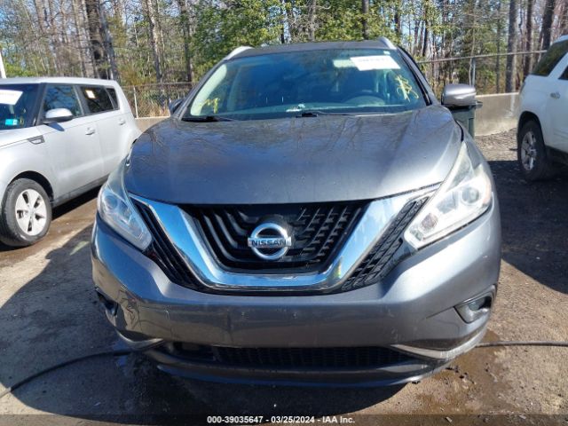 5N1AZ2MH1FN226755 Nissan Murano Platinum