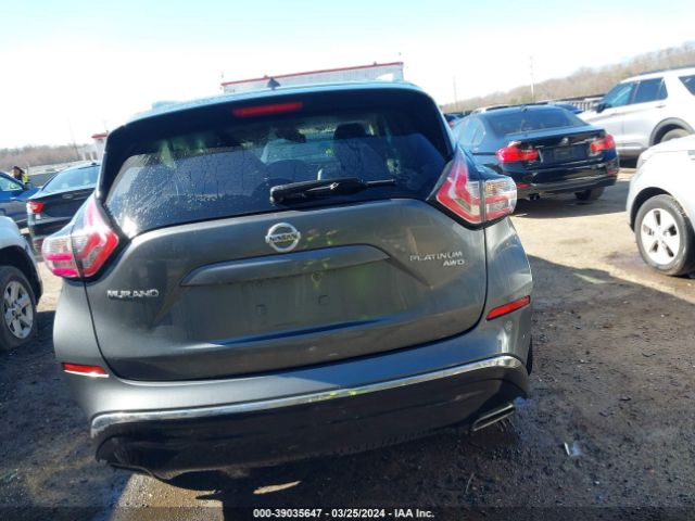 5N1AZ2MH1FN226755 Nissan Murano Platinum