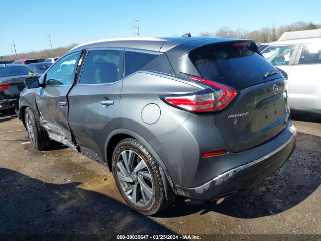 5N1AZ2MH1FN226755 Nissan Murano Platinum