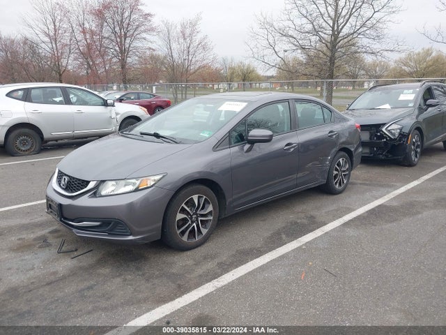 Honda CIVIC EX 2014 2HGFB2F88EH551861 Image 2