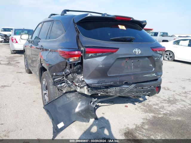 5TDHZRAH0NS097576 Toyota Highlander Xle