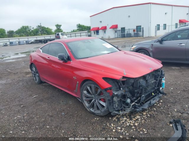 Auction sale of the 2019 Infiniti Q60 3.0t Red Sport 400, vin: JN1FV7EK3KM360585, lot number: 39035910