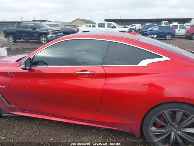 JN1FV7EK3KM360585 Infiniti Q60 3.0t Red Sport 400