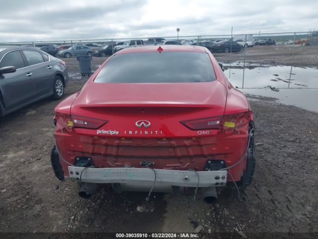 JN1FV7EK3KM360585 Infiniti Q60 3.0t Red Sport 400
