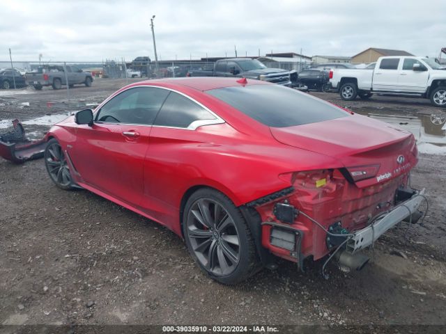 JN1FV7EK3KM360585 Infiniti Q60 3.0t Red Sport 400