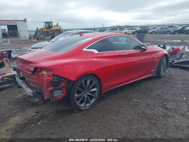JN1FV7EK3KM360585 Infiniti Q60 3.0t Red Sport 400