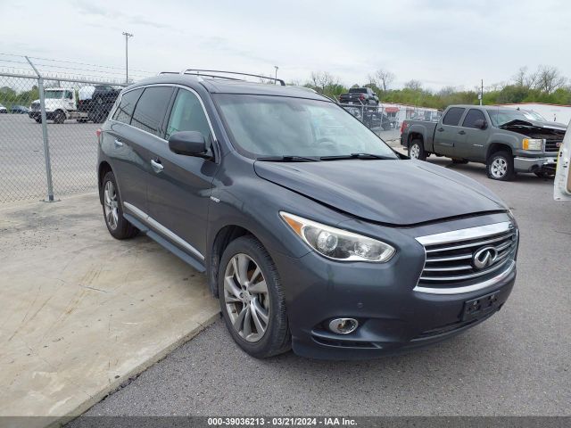 Auction sale of the 2014 Infiniti Qx60 Hybrid, vin: 5N1CL0MN8EC519387, lot number: 39036213