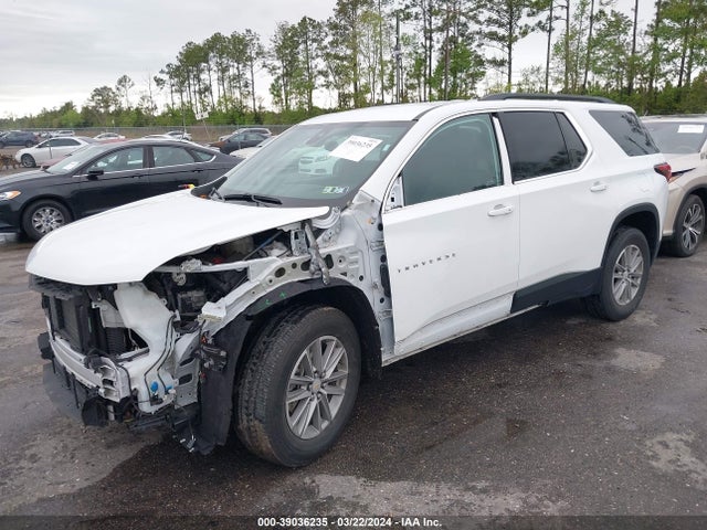 Chevrolet Traverse Lt 2022 1GNEVHKW6NJ112608 Image 2