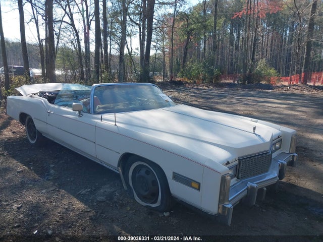 1976 CADILLAC ELDORADO 6L47S6Q310987    