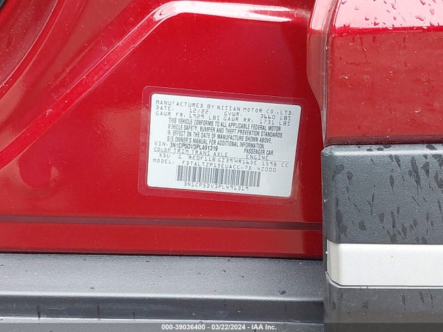 Nissan Kicks Sr Xtronic Cvt 2023 3N1CP5DV3PL491319 Image 9