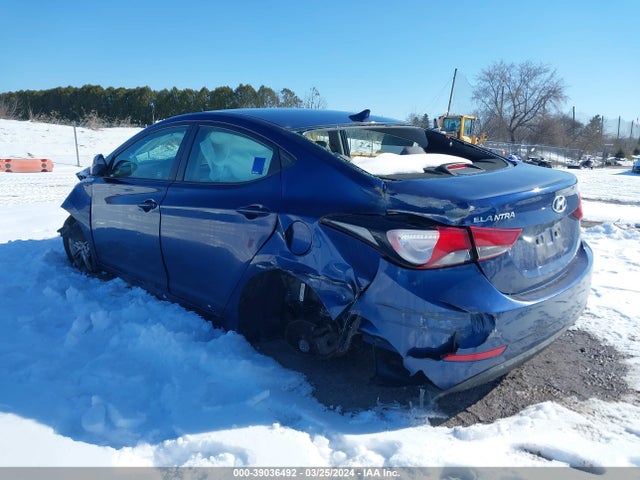 Hyundai ELANTRA SE 2015 5NPDH4AE4FH602648 Image 3