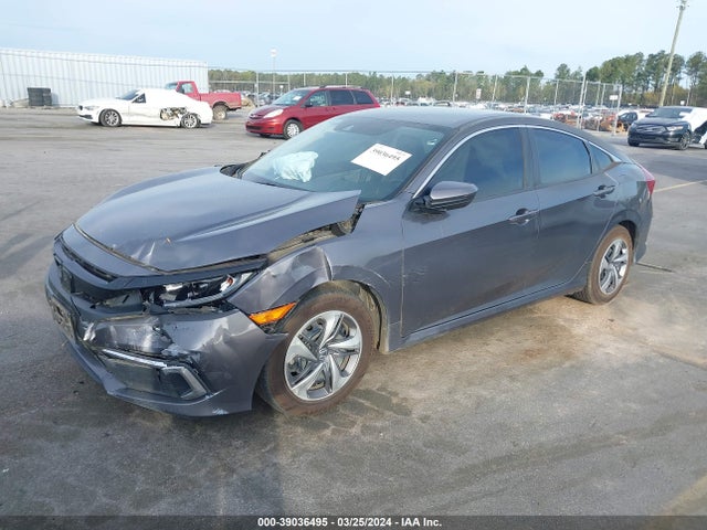 Honda Civic Lx 2019 2HGFC2F62KH534111 Image 2