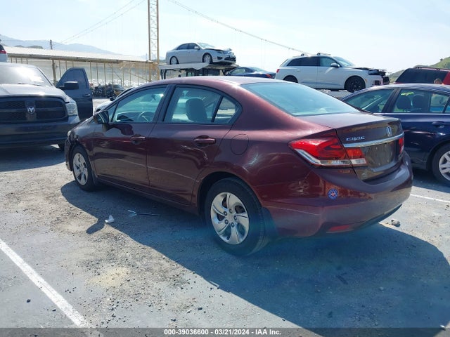Honda Civic Lx 2014 19XFB2F53EE211209 Image 3