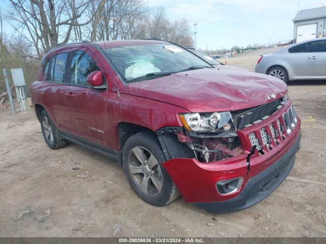 1C4NJDEB8GD795662 Jeep Compass High Altitude Edition