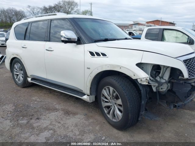 Aukcja sprzedaży 2016 Infiniti Qx80, vin: JN8AZ2NC0G9400160, numer aukcji: 39036640