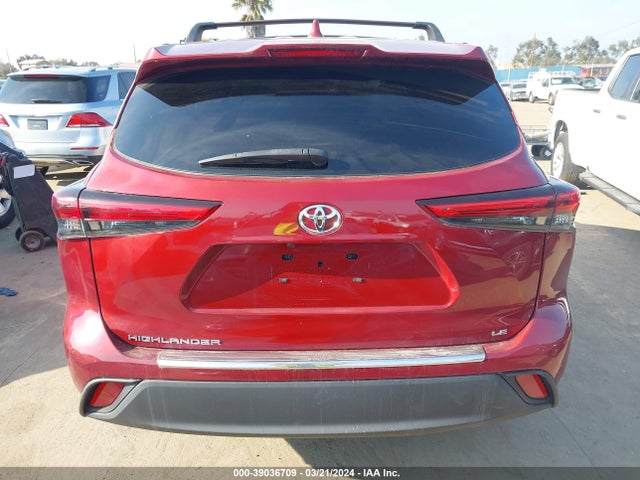 Toyota Highlander L/le 2020 5TDZZRAH6LS510537 Image 16
