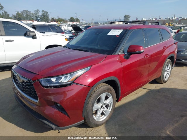 Toyota Highlander L/le 2020 5TDZZRAH6LS510537 Image 2