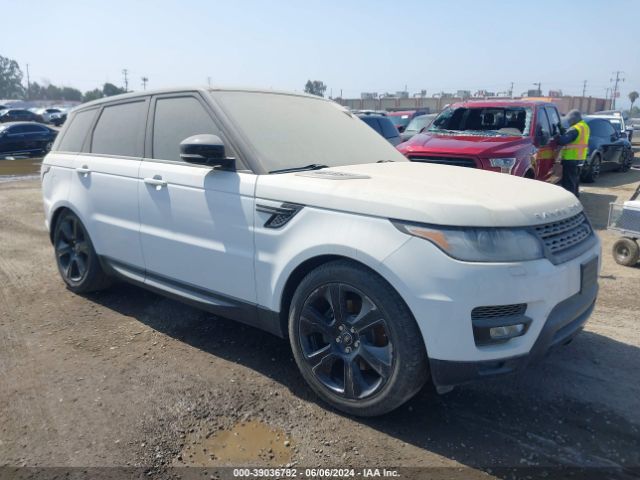 Продаж на аукціоні авто 2015 Land Rover Range Rover Sport 3.0l V6 Supercharged Hse, vin: SALWR2VF5FA609282, номер лоту: 39036782