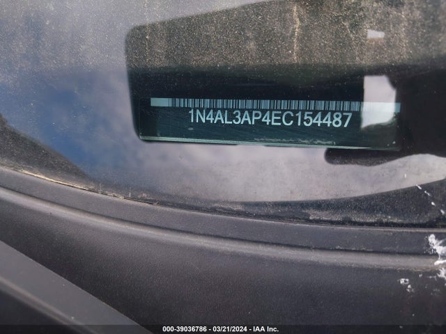 Nissan Altima 2.5 S 2014 1N4AL3AP4EC154487 Image 9