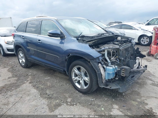 Toyota Highlander Limited 2017 5TDYZRFHXHS202301 Image 1