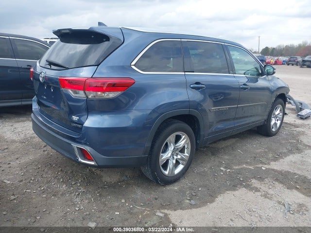 Toyota Highlander Limited 2017 5TDYZRFHXHS202301 Image 4