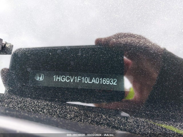 Honda ACCORD LX 2020 1HGCV1F10LA016932 Image 9