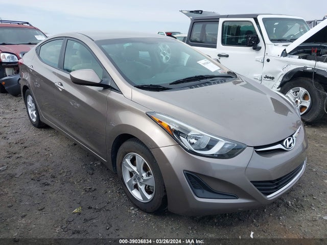 Hyundai ELANTRA SE 2015 5NPDH4AE0FH613209 Image 1