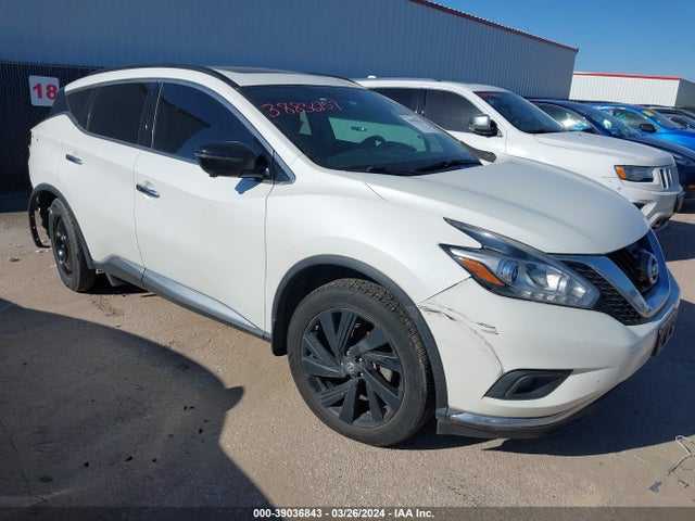 Nissan Murano Platinum 2017 5N1AZ2MG1HN182251 main image