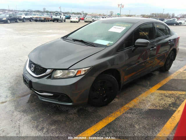 Honda Civic Lx 2014 19XFB2F58EE070458 Image 2