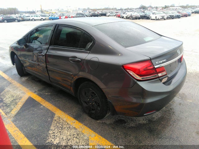Honda Civic Lx 2014 19XFB2F58EE070458 Image 3