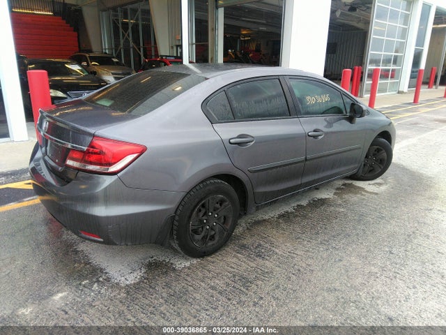 Honda Civic Lx 2014 19XFB2F58EE070458 Image 4